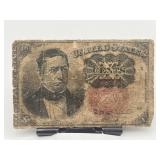 1874 10-Cent US Fractional Currency Note