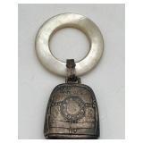 Mother of Pearl & Sterling Silver Bell Pendant