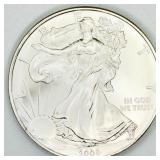 2009 Uncirculated American Silver Eagle Coin