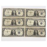 5-1957-A & 1-1957-B Blue Seal $1 Silver Cert.