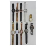 Lot of 10 Various Ladies Watches