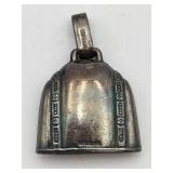 Sterling Silver Bell Shaped Pendant