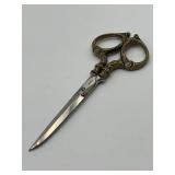 Antique Embroidery Sewing Scissors Made in Austria