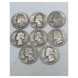 8-1951 Washington Quarters 90% Silver