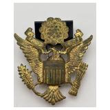 World War II Army Officerï¿½s Visor Cap Insignia