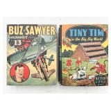 Buz Sawyer/Tiny Tim ï¿½The Better Little Bookï¿½ Books