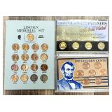 3 Different Sets of Lincoln Pennies