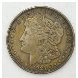 1921-D Morgan Silver Dollar