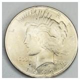 1922 Uncirculated Peace Dollar