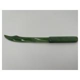 6 1/4ï¿½ Custom Handmade Jade Letter Opener