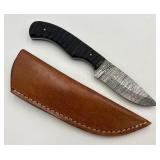 Handmade Damascus Steel Fixed Blade Knife