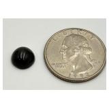 Loose Round Cut Black Gemstone