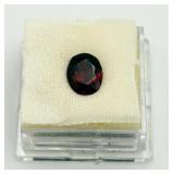 Loose Oval Cut Garnet Gemstone