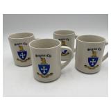 4 Ceramic Mugs