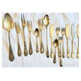 15 VTG & ANTQ Silverplated Silverware