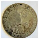 Rare 1780 Russia Ein Reichs Thaler 75% Silver