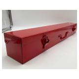 Red Metal Tool Box
