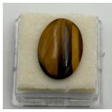Oval Cut Tiger Eye Loose Gemstone