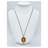 1/20 12K G.F. Necklace & Cameo/Locket