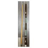 Inlayed Pearl Wooden Pool Stick