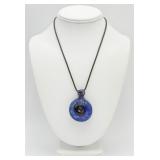HM Borosilicate Glass Pendant Necklace