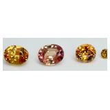 4 Yellow Gemstones