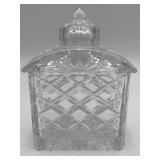 Vintage Gorham Chantilly Crystal Tea Caddy/Lid