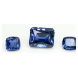 3 Blue Gemstones