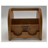 Esquire Footman Shoe Shine Box