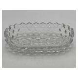 VTG Fostoria  Individual Oval Olive/Relish Dish