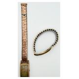 VTG Benvus Gold-tone Watch & Glen Watch Band