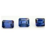 3 Blue Gemstones