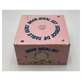 Vintage Bear Meal Dish Set