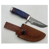 Handmade Damascus Steel Hunting Knife
