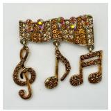 Beautiful Music Themed Pin