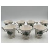 7 Vtg Nikko Christmastime Tea/Coffee Cups