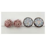 2 Pair of Vintage Ear Clips
