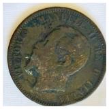 1867 Italy 10 Centesimi Vittovio Emanuele 2
