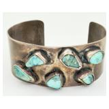 925 Turquoise Cuff Bracelet