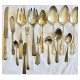 15 VTG & ANTQ Silverplated Silverware