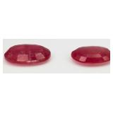 2 Redish/Pink Sapphire Gemstones