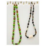 2 Natural Stones Necklaces