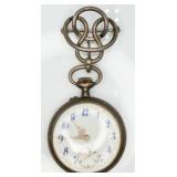 925 Narcisse 3 Bears Pocket Watch