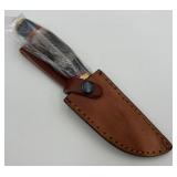 Handmade Damascus Steel Hunting Knife