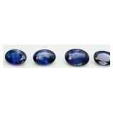 4 Blue Gemstones