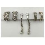 3 Pair of Vintage Ear Clips