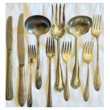 10 VTG & ANTQ Silverplated Silverware