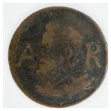 1612 Barcino Ciritas Ardite Copper Coin