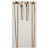 2 Gold-tone Fashion Jewelry Sets
