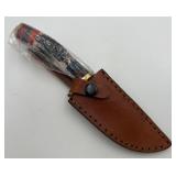 Handmade Damascus Steel Hunting/Skinning Knife
